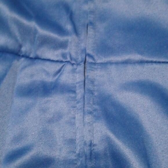 Rare Editions Royal Blue High Low Dress Big Kids Size 10 - Picture 10 of 15